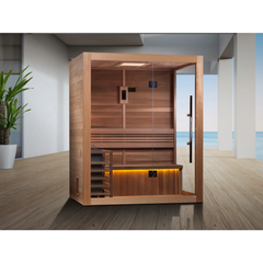 Golden Designs "Hanko Edition" 2 Person Indoor Traditional Steam Sauna