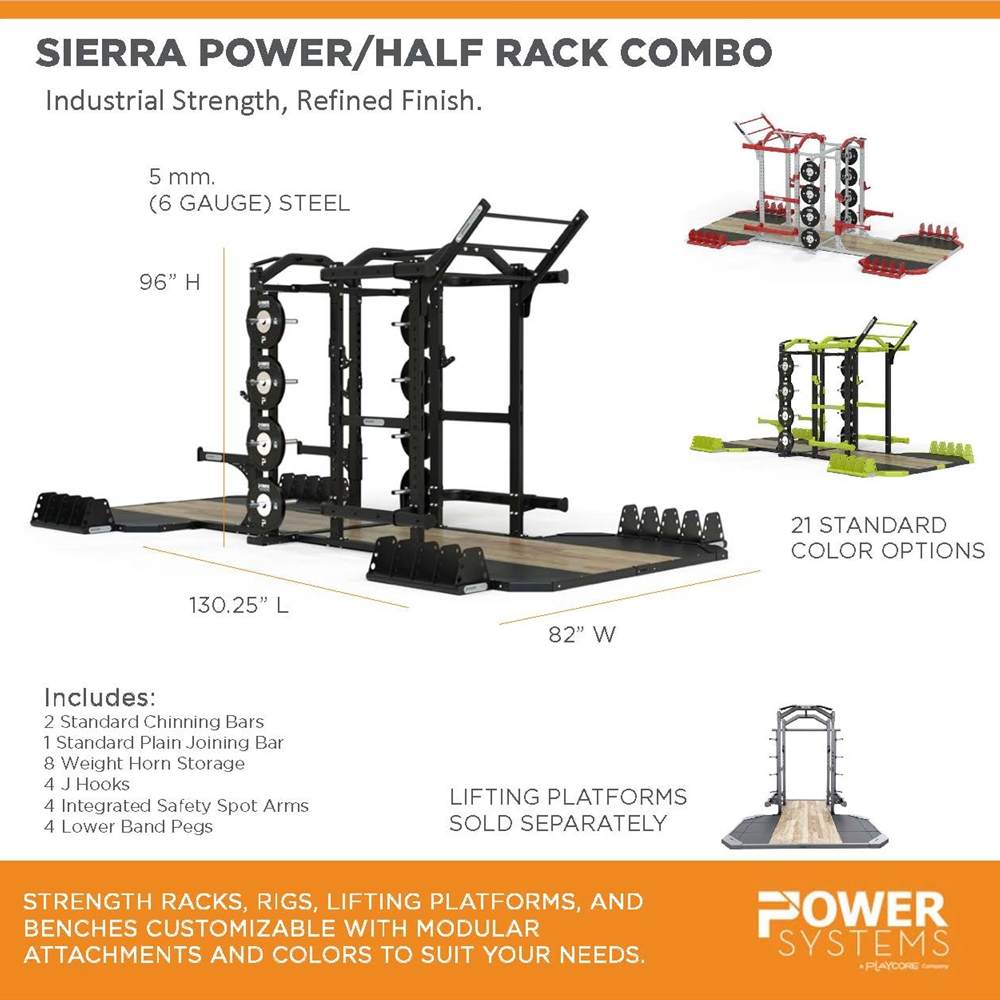 Power Systems Sierra Power and Half Combo Rack