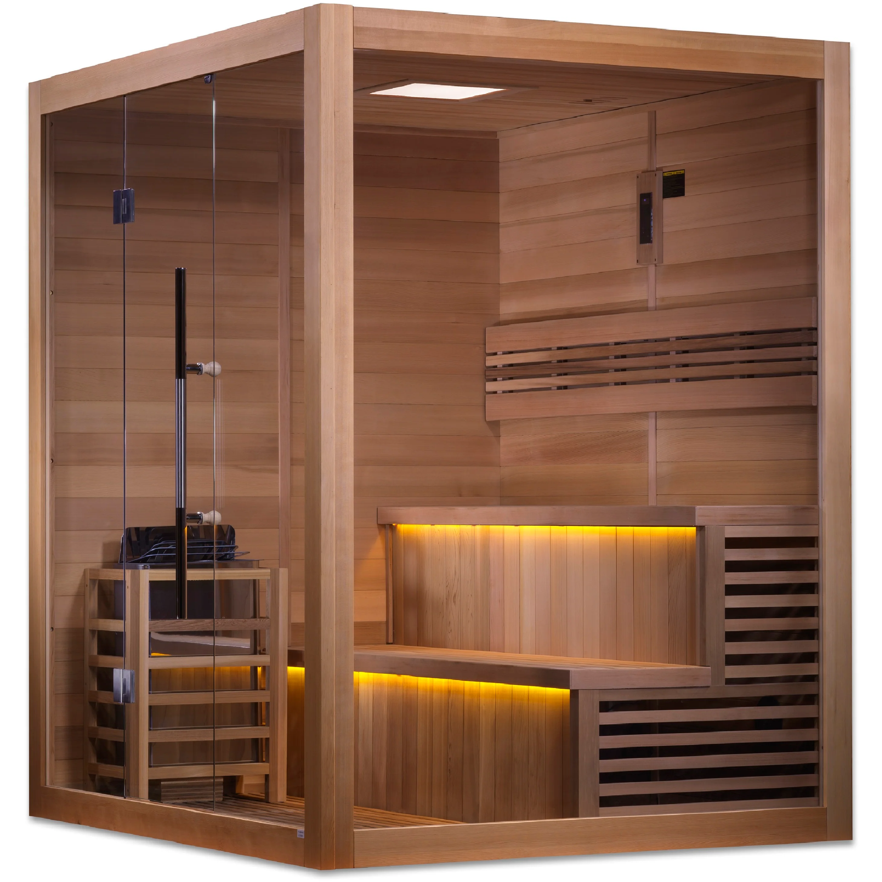 Golden Designs "Kuusamo Edition" 6 Person Indoor Traditional Steam Sauna