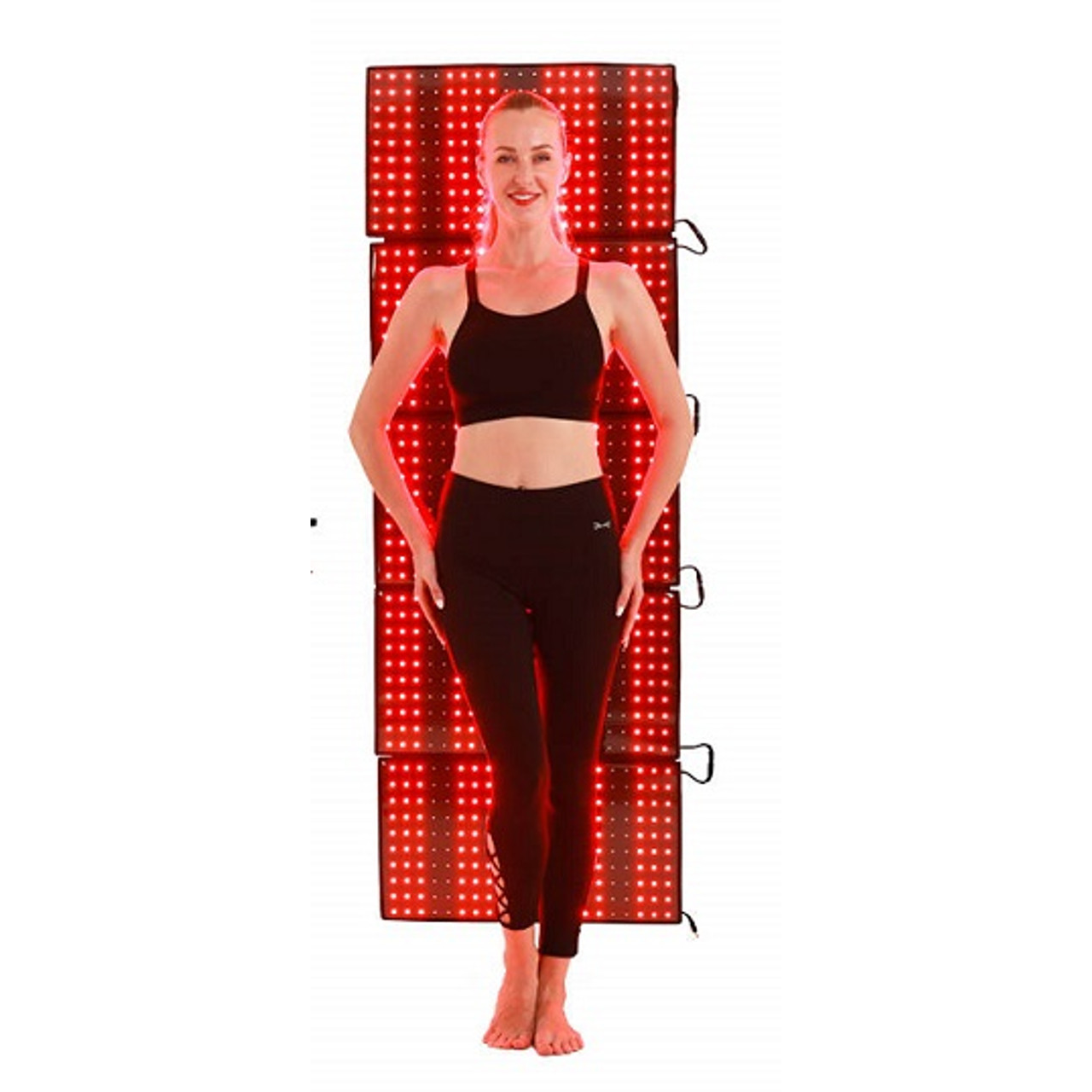 Summer Body Mega Red Light Pad System - 6 Medium Pads, Belly Pad & Arm Bands