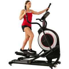 Sunny Health & Fitness Motorized Elliptical Machine Trainer - Iron Life USA