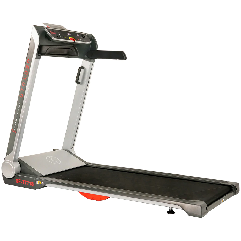 Sunny Health & Fitness Pro Treadmill with Wide Flat Folding and Low Deck - Iron Life USA