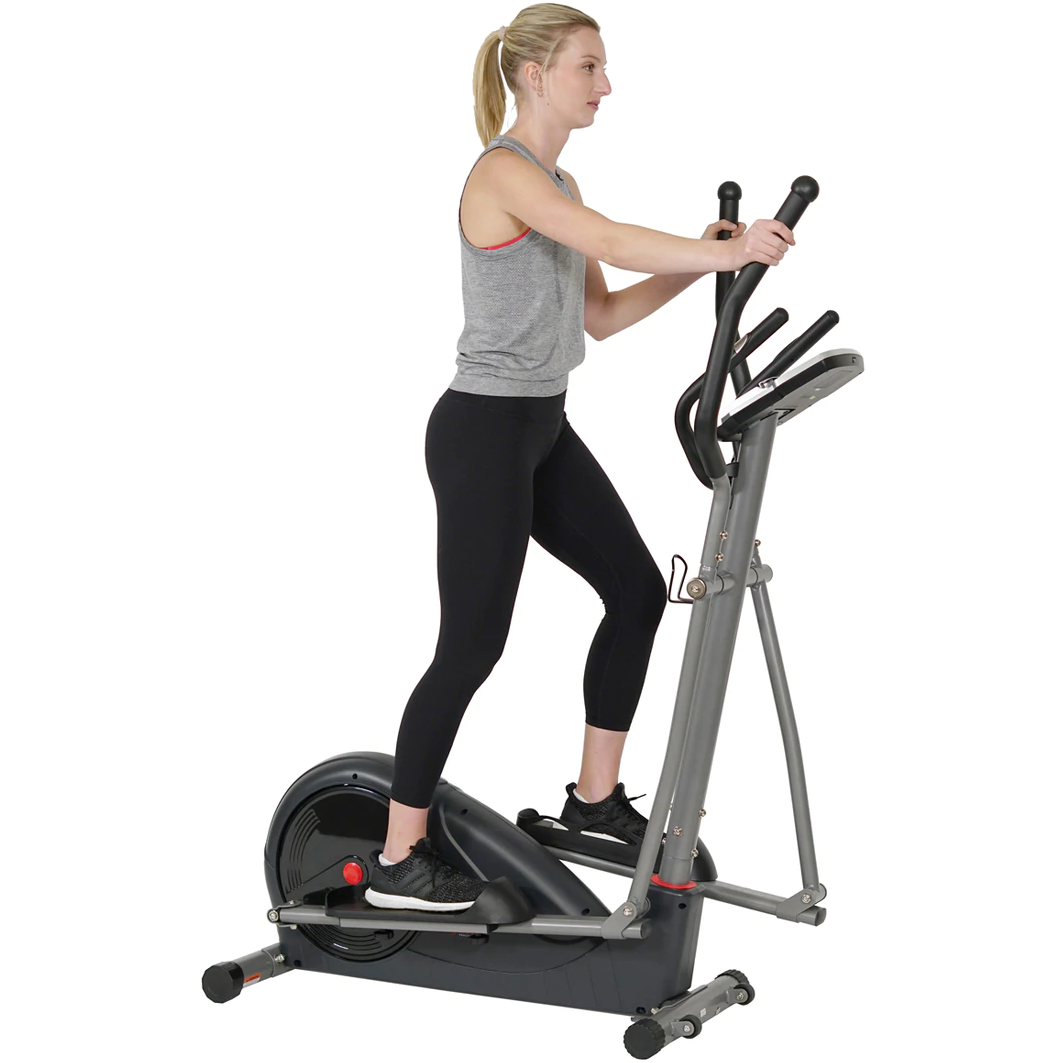 Sunny Health & Fitness Pre-Programmed Elliptical Trainer - Iron Life USA