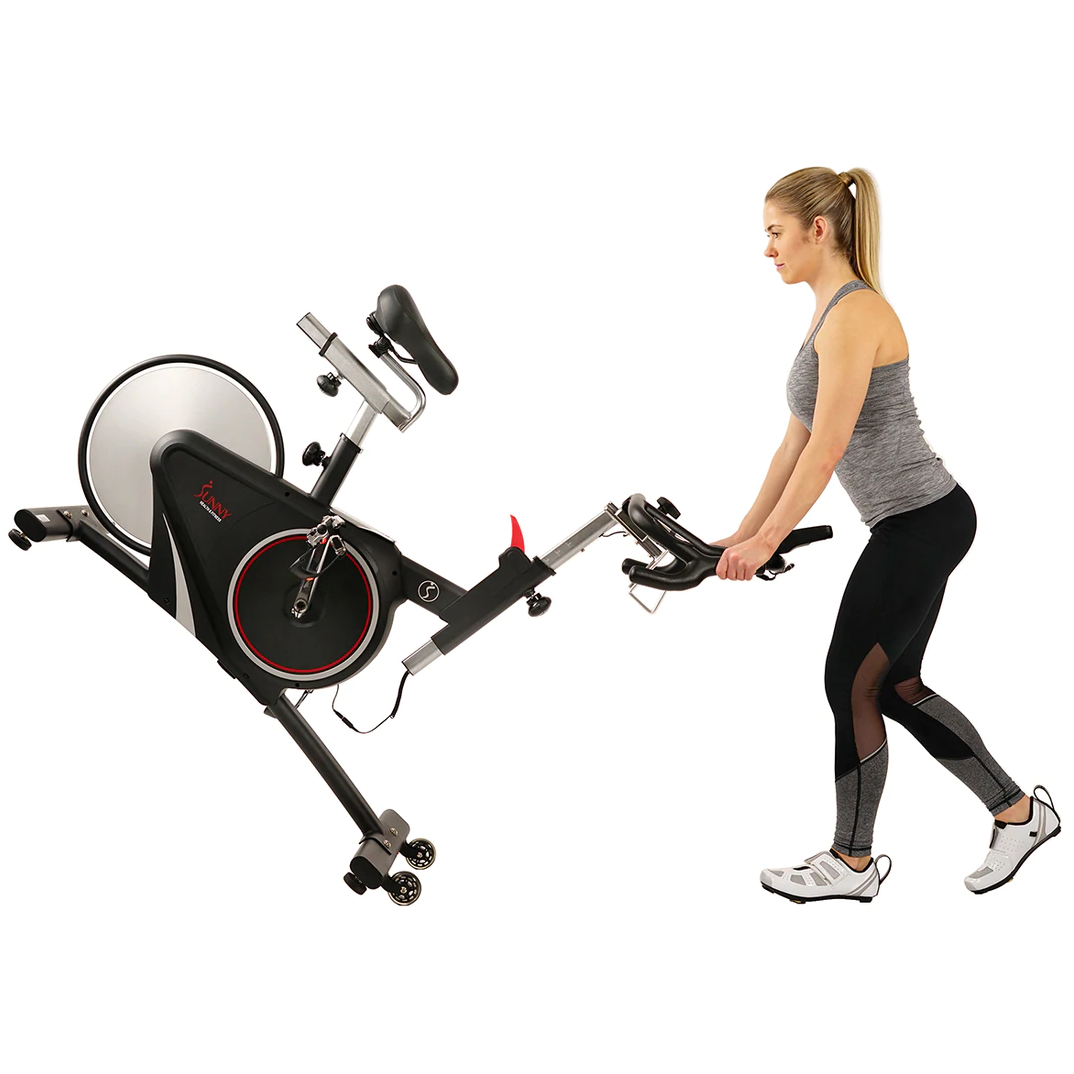 Sunny Health & Fitness Belt Drive Magnetic Indoor Cycling Bike - Iron Life USA