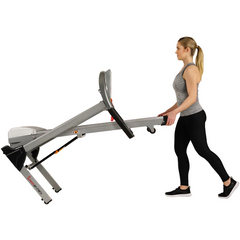 Sunny Health & Fitness Treadmill with Auto Incline - Iron Life USA