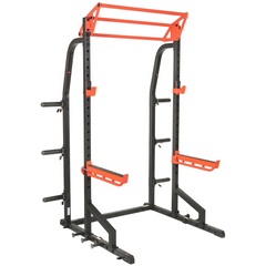 Sunny Health & Fitness Power Zone Heavy Duty Performance Power Cage with 1000 LB Weight Capacity - Iron Life USA