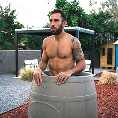 Ice Barrel Cold Bath Therapy Tub