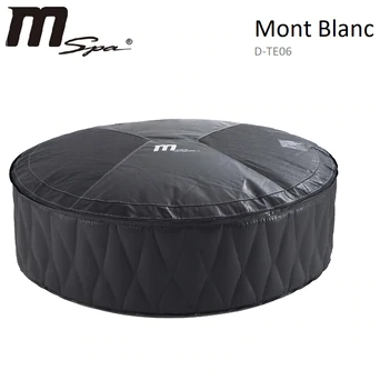 Mspa Mont Blanc Bubble Hot Tub - 4 Person Inflatable Bubble Spa (P‐MB049) - Iron Life USA