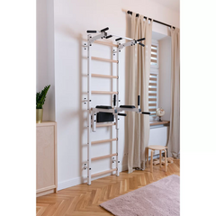 BenchK 722 Stall Bar For Home With Pull-up Bar and Dip Station