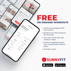 Sunny Health & Fitness Premium Magnetic Resistance Smart Recumbent Bike with Exclusive SunnyFit App Enhanced Bluetooth Connectivity - Iron Life USA