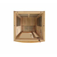 Dynamic 2 Person Low EMF Far Infrared Sauna - Barcelona Edition (Canadian Hemlock)