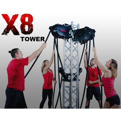 Marpo Fitness X8 Tower System Quad Station Rope Trainer - Iron Life USA